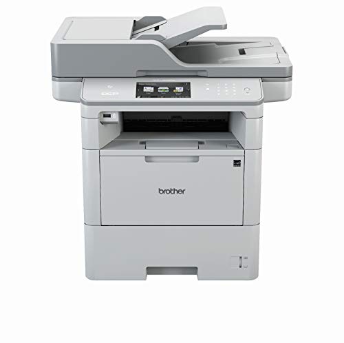 Brother DCP-L6600DW A4 mono Laserdrucker (50 Seiten/Min.,Drucken, scannen, kopieren, 1.200 x 1.200 dpi, Print AirBag für 750.000 Seiten) von Brother