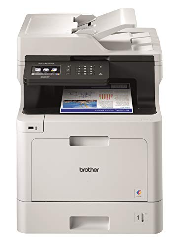 Brother DCP-L8410CDW 3-in-1 Multifunktions-Laserdrucker, professionell, sparsam, Farbe – kompakt und leistungsstark – Ausgezeichnet von Bli – A4 von Brother