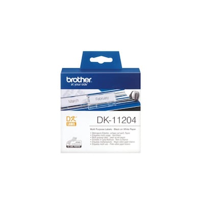 Brother DK-11204 Absender-Etiketten 54x17 mm Mehrzwecketiketten Brother DK-11204 Absender-Etiketten 54x17 mm Mehrzwecketiketten von Brother