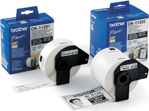 Brother DK-11218 - Etiketten - Rolle (2,4 cm) - 1000 Stck. (DK-11218) von Brother