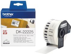 Brother DK-22212 - Etiketten - weiß - Rolle (6,2 cm x 15,2 m) - für QL 500, 550, 580N, 700 (DK-22212) von Brother