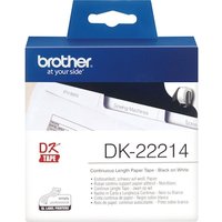 Brother DK-22214 Endlosetiketten – schwarz auf weiß, 12 mm x 30,48 m Brother DK-22214 Endlosetiketten – schwarz auf weiß, 12 mm x 30,48 m von Brother