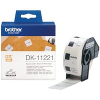 Brother DK11221 Quadratische Etiketten (Papier) - 23 x 23 mm von Brother