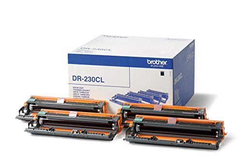 Brother DR-230CL Trommeleinheit (15000 Seiten) HL-3040CN, DR230CL, Schwarz, Cyan, Magenta, Gelb von Brother