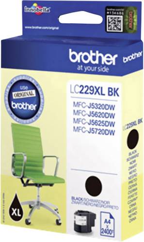 Brother Druckerpatrone LC-229XLBK Original Schwarz LC229XLBK Brother Druckerpatrone LC-229XLBK Original Schwarz LC229XLBK von Brother