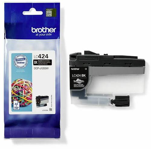 Brother Druckerpatrone LC-424BK Original Schwarz LC424BK Brother Druckerpatrone LC-424BK Original Schwarz LC424BK von Brother