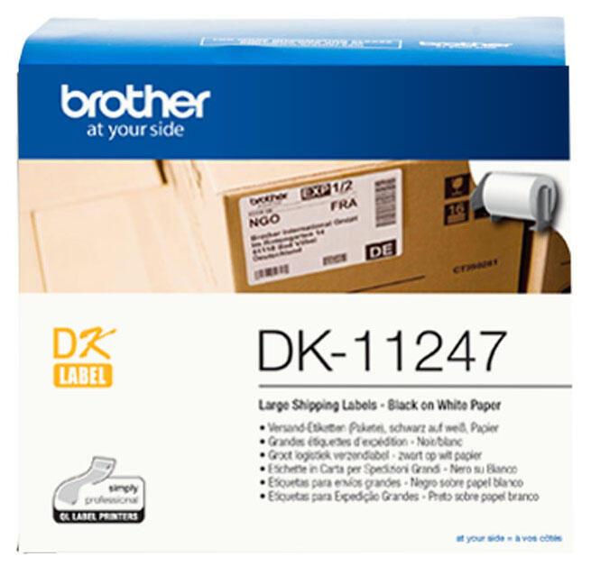 Brother Einzel-Etiketten Brother Etikettenrolle DK11247 DK11247 164 mm x 103 ... von Brother