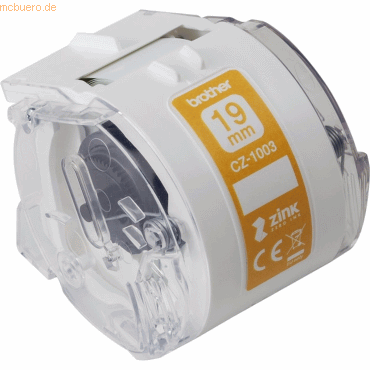 Brother Farbetikettenrolle CZ-1003 BxL 19mm x 5m Brother Farbetikettenrolle CZ-1003 BxL 19mm x 5m von Brother