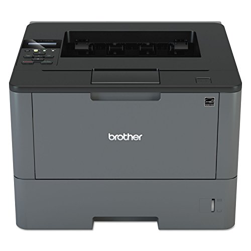 Brother HL-L5100DNG1 Mono-Laserdrucker (A4, 40 Seiten/min, 1200 x 1200 dpi, LAN, Duplex) schwarz von Brother