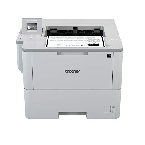 Brother HL-L6400DW A4 monochrom Laserdrucker (50 Seiten/Min., Drucken, 1.200 x 1.200 dpi, Print AirBag für 750.000 Seiten) von Brother