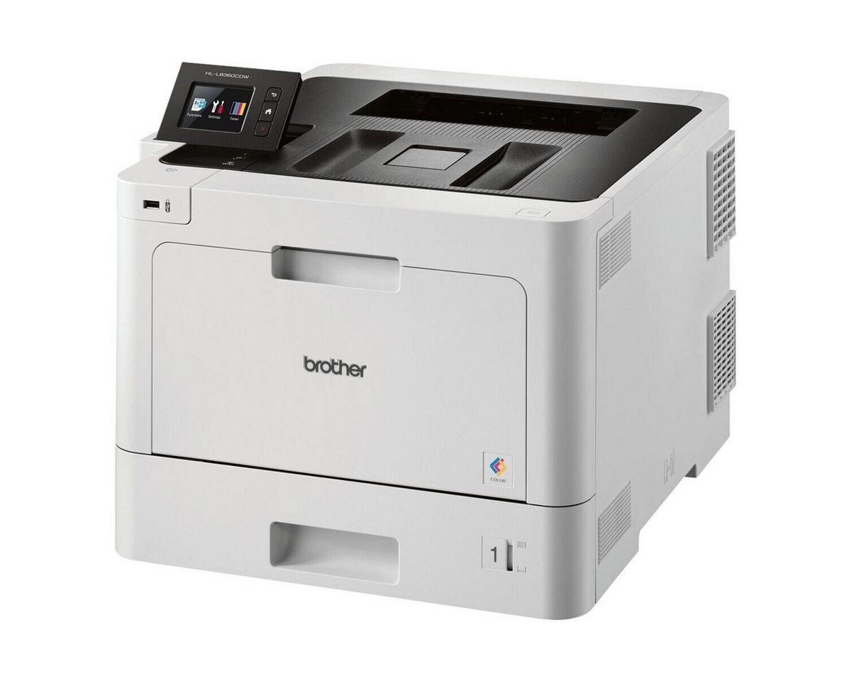 Brother HL-L8360CDW Farblaserdrucker, (mobiles Drucken, netzwerk- / WLAN fähig, integrierter NFC-Kartenleser) von Brother