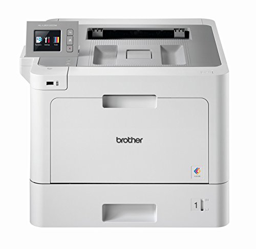 Brother HL-L9310CDW W-LAN Farblaserdrucker mit Duplex (2400 x 600 dpi, 31 Seiten/Min.) weiß/grau von Brother