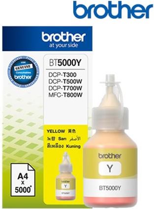 Brother Ink BT5000Y gelb 5000pgs DCPT300 DCPT500W DCPT700W MFCT800W (BT5000Y) von Brother