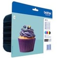 Brother LC-123 Value-Pack Original Druckerpatronen Multipack BK/C/M/Y Brother LC-123 Value-Pack Original Druckerpatronen Multipack BK/C/M/Y von Brother