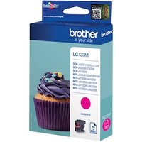 Brother LC-123M Original Druckerpatrone Magenta von Brother