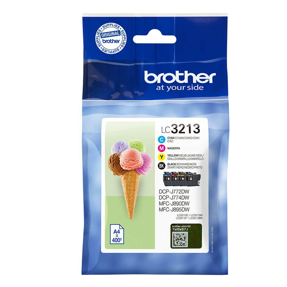 Brother LC-3213VALDR Druckerpatrone Original Schwarz, Cyan, Magenta, Gelb Brother LC-3213VALDR Druckerpatrone Original Schwarz, Cyan, Magenta, Gelb von Brother