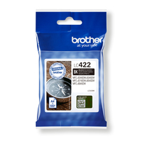 Brother LC-422BK Druckerpatrone 1 Stück(e) Original Schwarz von Brother