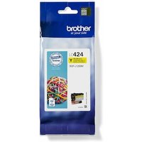 Brother LC-424Y Original Druckerpatrone Gelb von Brother