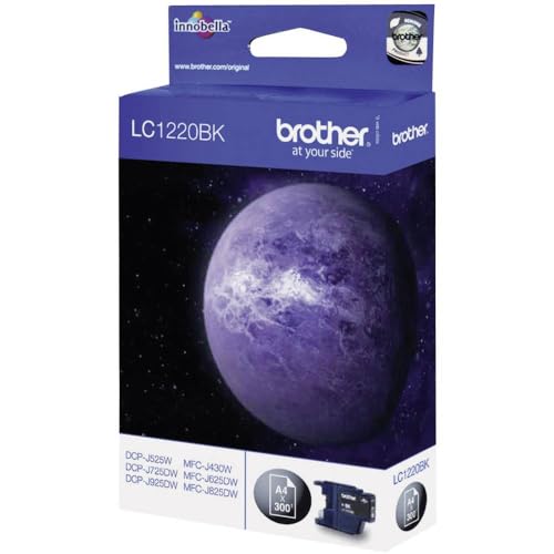 Original Alle Videos anzeigen Brother LC-1220BK Tintenpatrone – Schwarz von Brother
