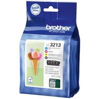 Brother LC3213VALDR original Druckerpatrone 4er-Pack Schwarz, Gelb, Cyan, Magent Brother LC3213VALDR original Druckerpatrone 4er-Pack Schwarz, Gelb, Cyan, Magent von Brother