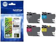 Brother LC422XL - 4er-Pack - Schwarz, Gelb, Cyan, Magenta - original - Tintenpatrone - für Brother MFC-J5340DW, MFC-J5740DW, MFC-J6540DW, MFC-J6940DW Brother LC422XL - 4er-Pack - Schwarz, Gelb, Cyan, Magenta - original - Tintenpatrone - für Brother MFC-J5340DW, MFC-J5740DW, MFC-J6540DW, MFC-J6940DW von Brother