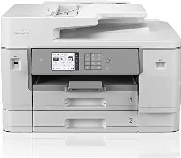 Brother MFC-J6955DW - Multifunktionsdrucker - Farbe - Tintenstrahl - A3/Ledger (Medien) - bis zu 25 Seiten/Min. (Kopieren) - bis zu 30 Seiten/Min. (Drucken) - 600 Blatt - 33.6 Kbps - USB 2.0, LAN, Wi-Fi(n), NFC, USB 2.0-Host von Brother