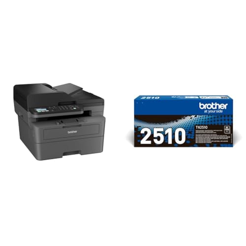 Brother MFC-L2835DW 4-in-1 Monochrom-Laser-Multifunktionsdrucker Original TN-2510 Toner schwarz Brother MFC-L2835DW 4-in-1 Monochrom-Laser-Multifunktionsdrucker Original TN-2510 Toner schwarz von Brother