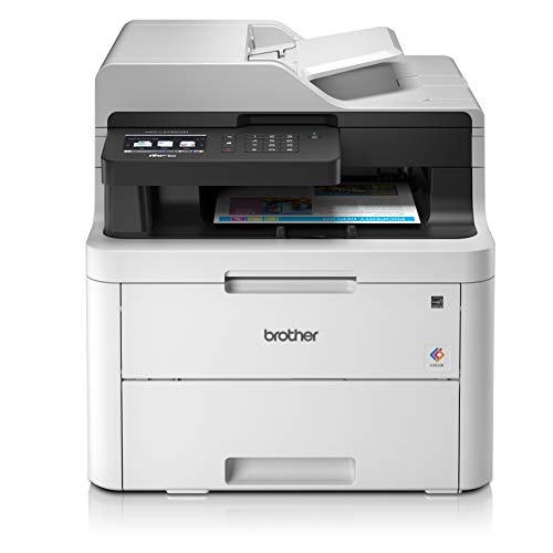 Brother MFC-L3730CDN A4 Farblaserdrucker, PC Anschluss und Netzwerk, Drucken, Kopieren, Scannen, Faxen und 2 Duplexdruck von Brother