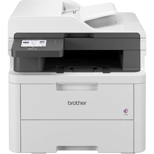 Brother MFC-L3740CDWE EcoPro- Kompaktes 4-in-1 Farb-LED Multifunktionsgerät mit WLAN/LAN, ADF und Duplexdruck von Brother