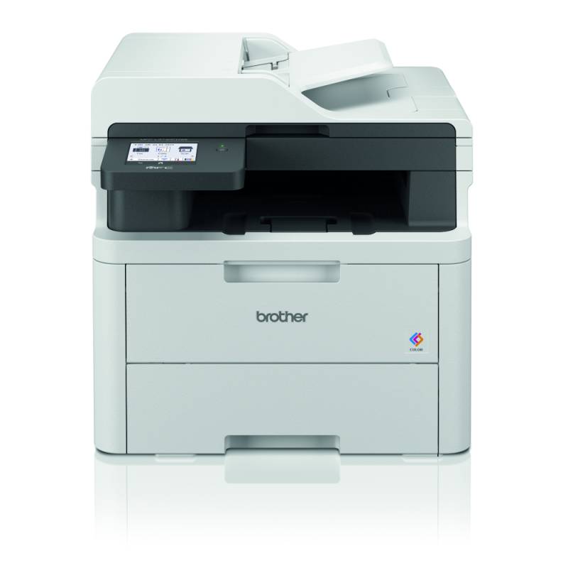 Brother MFC-L3740CDWE FarbLaser-Multifunktionsdrucker Kompaktes 4-in-1 Farb-LED Multifunktionsgerät mit WLAN/LAN, ADF und Duplexdruck von Brother