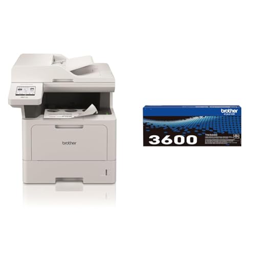 Brother MFC-L5710DN 4-in-1 Monochrom-Laser-Multifunktionsdrucker Original TN-2510 Toner schwarz von Brother