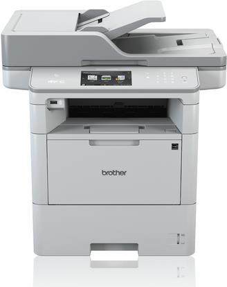 Brother MFC-L6710DW - Multifunktionsdrucker - s/w - Laser - A4/Legal (Medien) - bis zu 50 Seiten/Min. (Drucken) - 520 Blatt - 33,6 Kbps - USB 2,0, Gigabit LAN, Wi-Fi(n) (MFCL6710DWRE1) von Brother