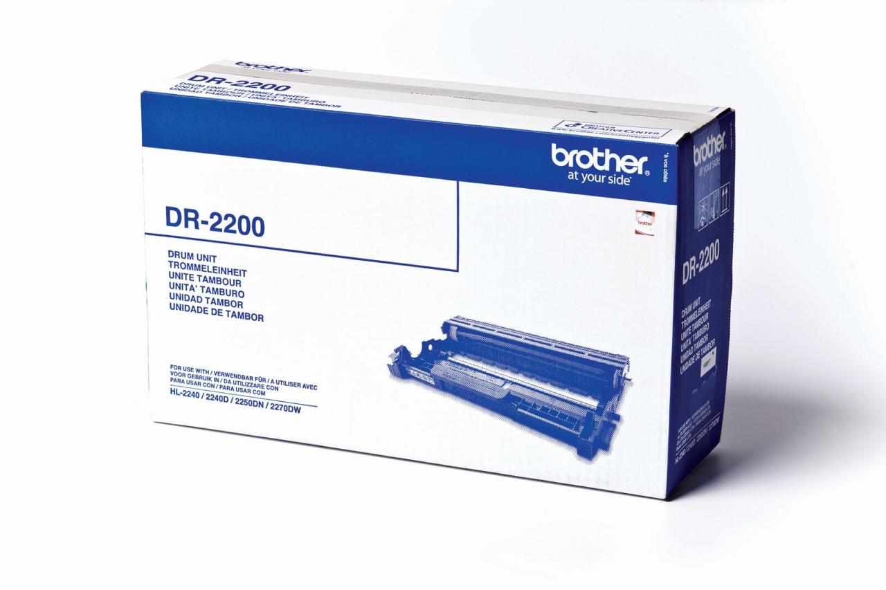 Brother Original DR2200 Trommeleinheit 12.000 Seiten (DR-2200) von Brother