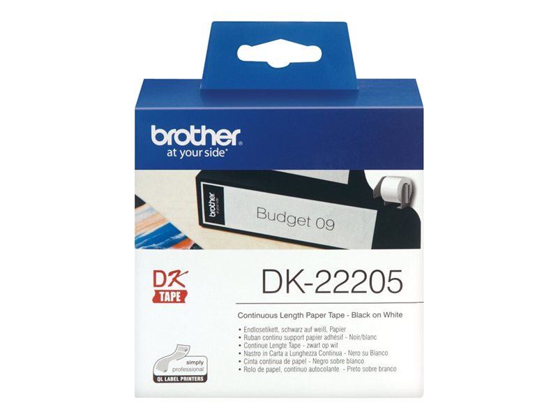 Brother Original - Etikettenrolle 6,2cm x 30,5m Brother Original - Etikettenrolle 6,2cm x 30,5m von Brother