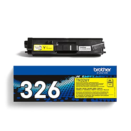 Brother Original Jumbo-Tonerkassette TN-326Y gelb DCP-L8400CDN, DCP-L8450CDW, HL-L8250CDN, HL-L8350CDW, MFC-L8650CDW, MFC-L8850CDW von Brother