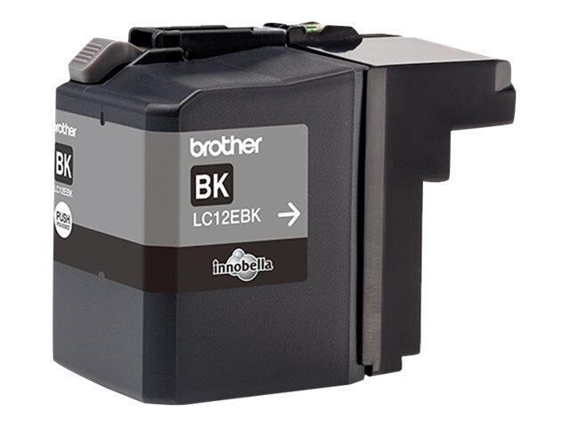 Brother Original LC-12EBK Druckerpatrone - schwarz 2.400 Seiten (LC12EBK) von Brother