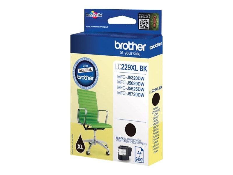 Brother Original LC-229XLBK Druckerpatrone schwarz 2.400 Seiten (LC229XLBK) von Brother