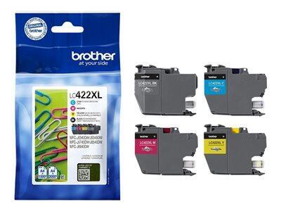 Brother Original LC-422XL Druckerpatronen - 4er Multipack (LC422XLVAL) von Brother