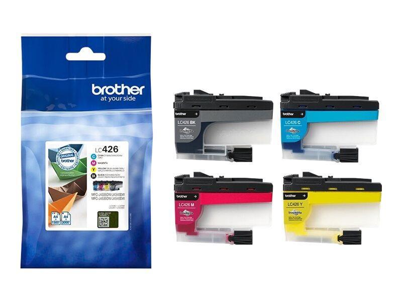 Brother Original LC-426 Druckerpatronen - 4er Multipack von Brother