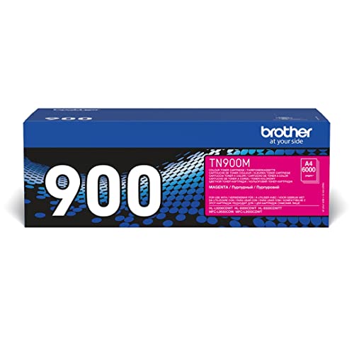 Brother Original Super-Jumbo-Tonerkassette TN-900M magenta (für Brother HL-L9200CDWT, HL-L9300CDWTT, MFC-L9550CDWT) 4977766735117 6000Seiten von Brother