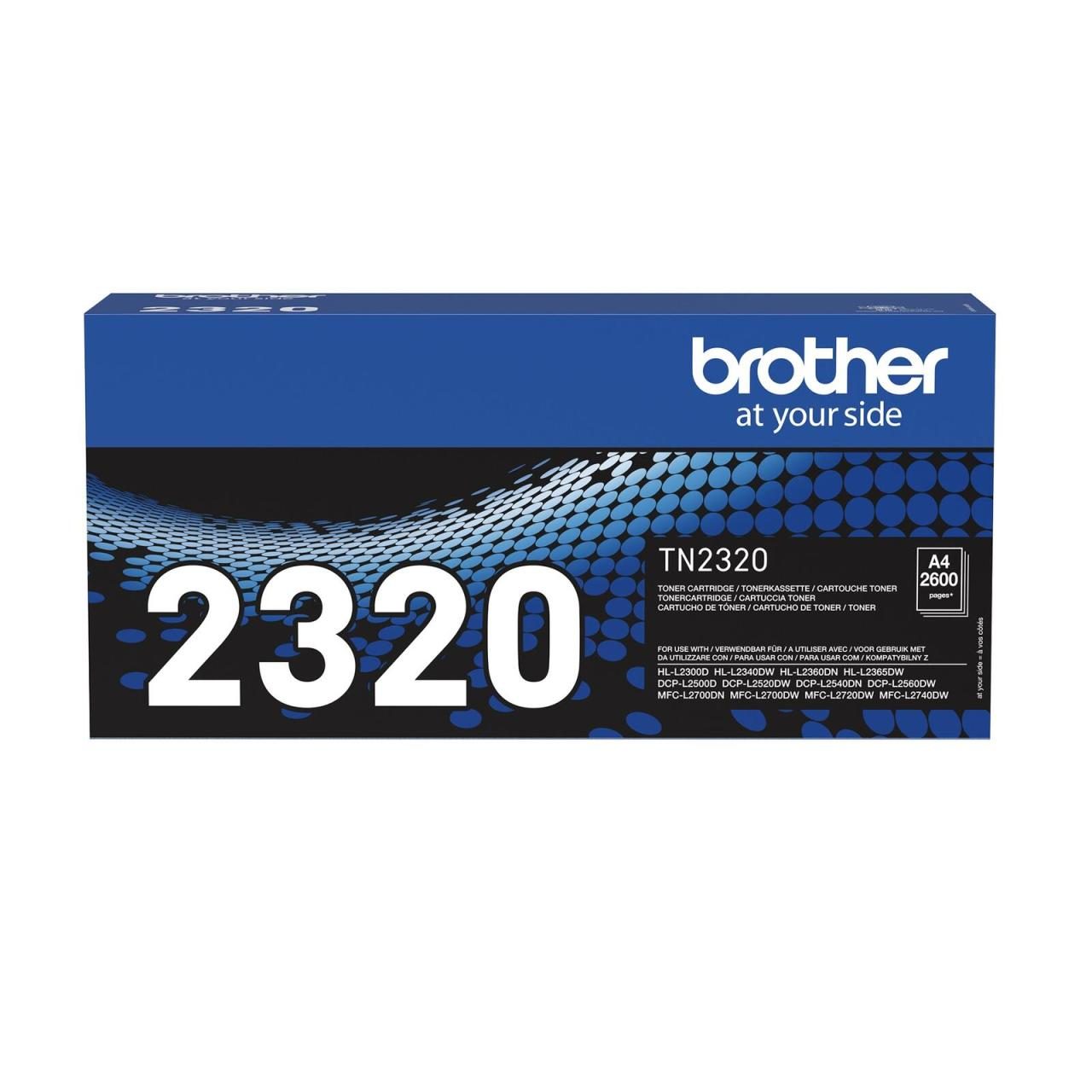 Brother Original TN-2320 Toner - schwarz (TN2320) von Brother