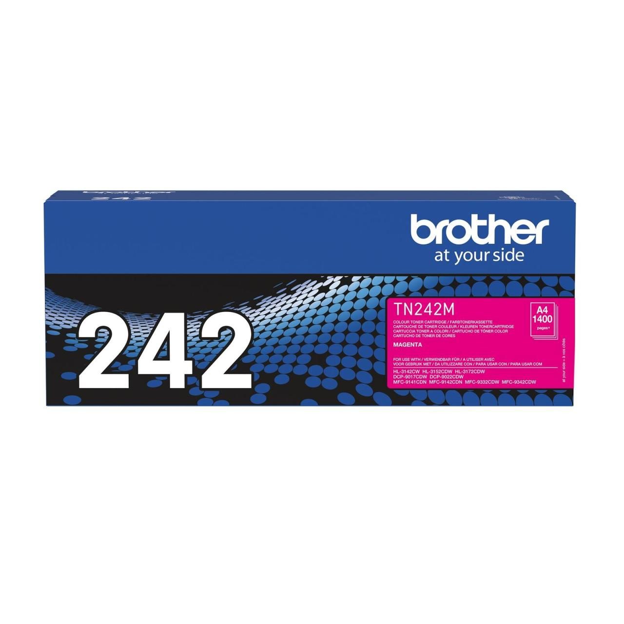 Brother Original TN-242M Toner - magenta (TN242M) von Brother