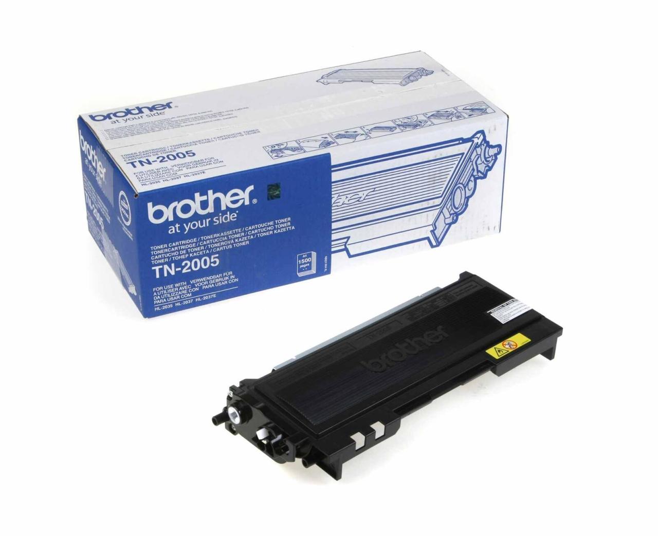 Brother Original TN2005 Toner schwarz 1.500 Seiten (TN-2005) von Brother