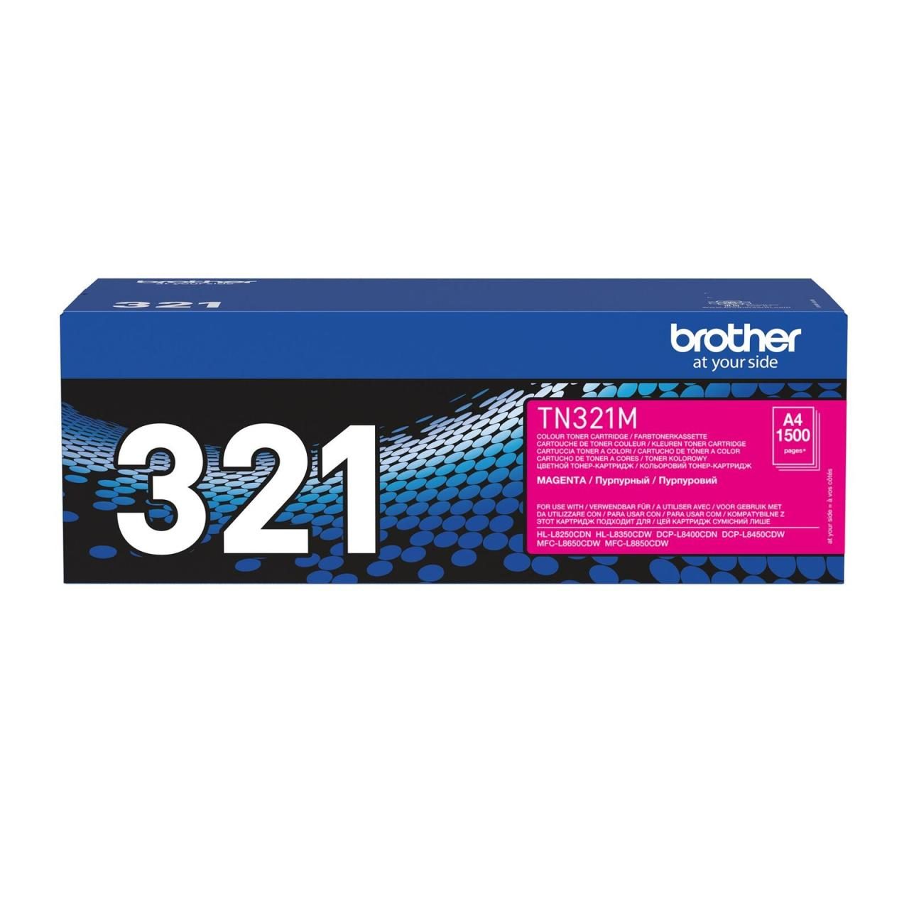 Brother Original TN321M Toner magenta 1.500 Seiten (TN-321M) von Brother