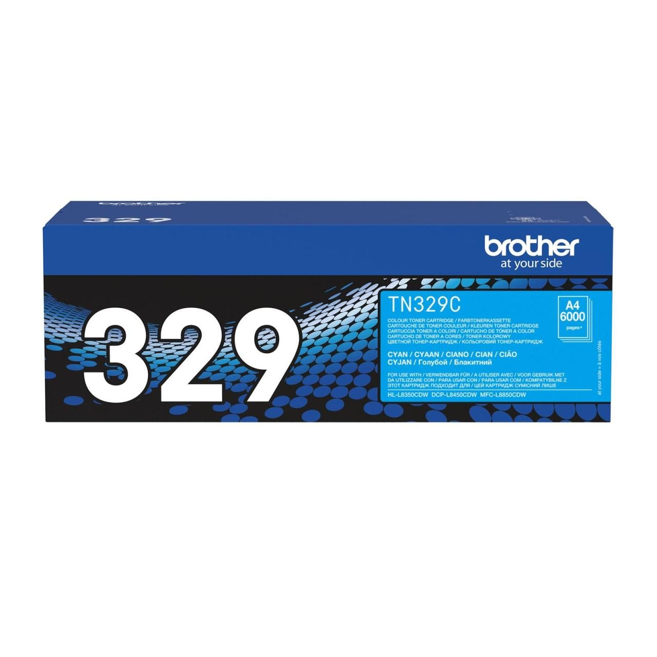 Brother Original TN329C Toner cyan 6.000 Seiten (TN-329C) von Brother