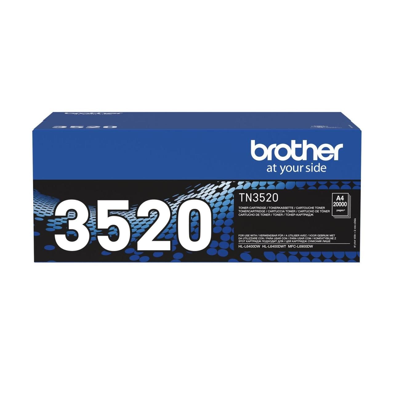Brother Original TN3520 Toner schwarz 20.000 Seiten (TN3520) von Brother