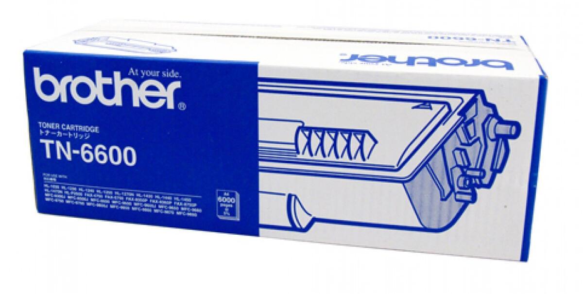 Brother Original TN6600 Toner schwarz 6.000 Seiten (TN-6600) von Brother