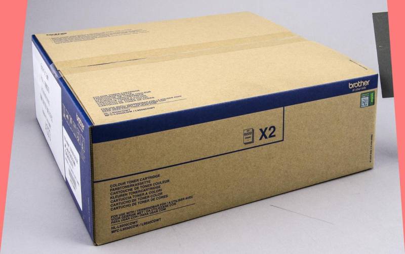 Brother Original TN900C Toner Doppelpack cyan 2x 6.000 Seiten (TN-900CTWIN) von Brother
