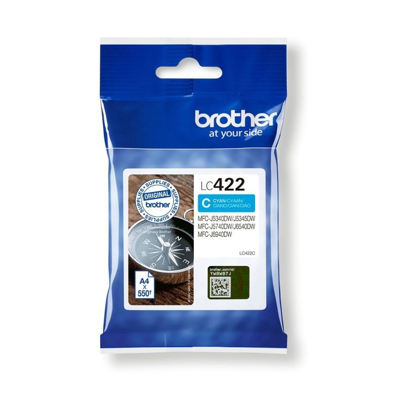 Brother Original Tinte cyan LC-422 - LC422C von Brother