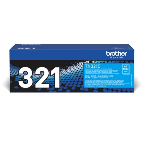 Brother Original Tonerkassette TN-321C Cyan DCP-L8400CDN, DCP-L8450CDW, HL-L8250CDN, HL-L8350CDW, MFC-L8650CDW, MFC-L8850CDW, TN321C von Brother